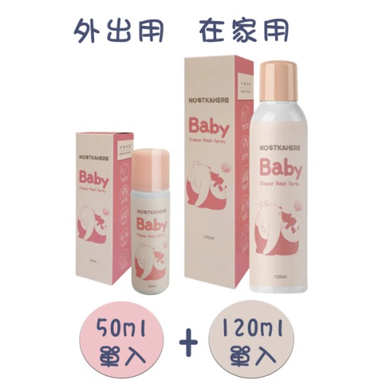 【NOOTKAHERB】諾卡草本｜屁桃舒護噴霧 50ml+120ml
