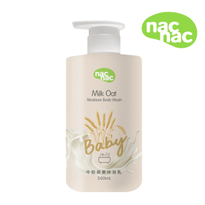 nac nac｜牛奶燕麥沐浴乳 500ml