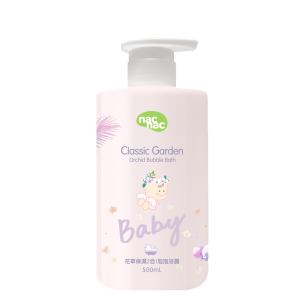 nac nac｜花萃保濕2合1泡泡浴露 500ml（泡澡免沖洗）