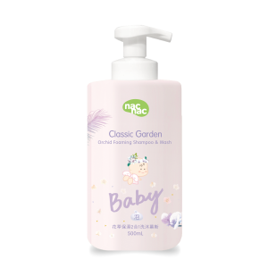 nac nac｜花萃保濕2合1洗沐慕斯 500ml