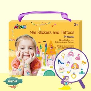德國 Avenir Kids 艾維尼｜美甲&紋身貼紙-夢幻公主