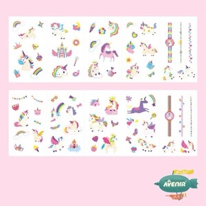 德國 Avenir Kids 艾維尼｜美甲&紋身貼紙-獨角獸