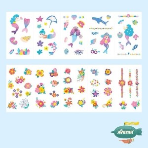 德國 Avenir Kids 艾維尼｜美甲&紋身貼紙-美人魚