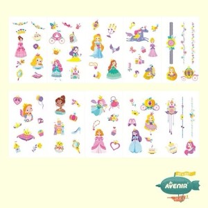 德國 Avenir Kids 艾維尼｜美甲&紋身貼紙-夢幻公主