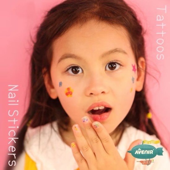 德國 Avenir Kids 艾維尼｜美甲&紋身貼紙-美人魚