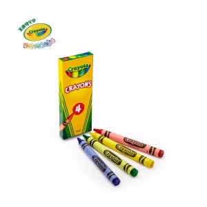 Crayola繪兒樂｜迷你蠟筆4色