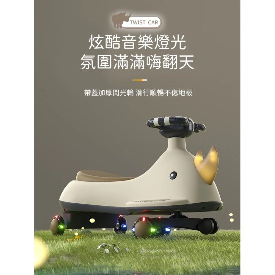 Nuby｜小犀牛平衡扭扭車