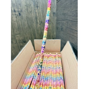 彩色燙金貢香 福德正神 五路財神 